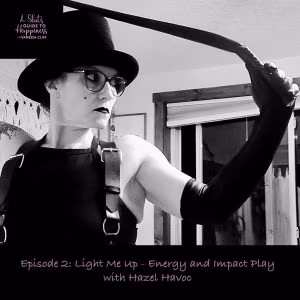 Impact play is a sexual kink that involves hitting someone with hands or instruments like flogs, whips, or paddles to cause consensual pain or sensation. Although this is a well-known form of BDSM, representations of this kink often leave out the complex energy exchange that takes place between participants and the mental and emotional health benefits. In this episode, we talk with a professional domme who has provided impact for years to participants coming to her for a safe and cathartic experience. Hazel Havoc describes the heady, consuming experience of “topspace” and “subspace”, the energy exchange that occurs in these altered headspaces, and the effect that going into top and subspace can have on both participants. She shares perspectives on the role of the top in observing and responding with care to the energy of the sub, as well as guidance for how both can take care of themselves afterwards. With the right approach, this form of kink play can be a profound and healing experience.