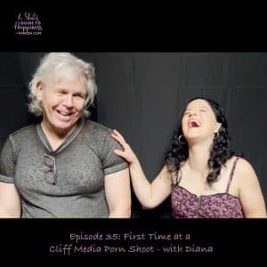 Instead of hiring professional actors, Cliff Media invites all good-hearted, enthusiastically consenting adults to participate in raw, authentic and fun storyline-based porn scenes. In this episode, Diana shares her experience as a new participant with Cliff Media. The first day of Cliff Media’s 2024 LGBTQ Shoot Week was her first entry into the company, though by day four, she feels like a staple of the community. Community organizing-based porn, especially led by queer people, people with disabilities and Black, Indigenous and people of color, is a unique, unparalleled social experiment. As a result, everyone coming into Cliff Media for the first time, even those with experience in group sex or porn, is joining something they have not experienced before. Diana talks about her fears and expectations prior to attending the shoot, and her initial experience on the first day. She describes the ups and downs of her physical and emotional reaction to the shoot week, and offers practical tips for people who want to prepare their body before specific sexual acts. At Cliff Media, we invite people to do only exactly whatever they want to do with their bodies, asking others for consent (“May I [verb] your [noun]?”), expressing their boundaries and being comfortable with providing honest feedback to learn and grow from each other. This can be an uncomfortable new experience, and as Diana expresses, it is the effort toward loving everyone who walks the door that allows people to feel safer being their authentic selves, including in their sexual and interpersonal desires.