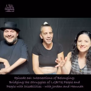 Social movements led by LGBTQ people and people with disabilities have achieved radical progress in public policy and social inclusion, in much the same way people have advanced cultural shifts in sex-positivity. Building from these gains, some organizations stand on the forefront of liberation through their work at the intersection of these communities. In the pursuit of more inclusive communities, LGBTQ people, people with disabilities, and other marginalized groups can find common ground in our shared experience of struggle and desire for belonging. In this episode, two Cliff Media leaders, Jordan, a person with a permanent physical disability, and Hannah, a genderqueer person, talk about the differences and similarities in their experiences living outside the dominant culture. They describe the difficulties of feeling misunderstood or excluded as a child and the challenges of being in spaces where everyone else is able-bodied or cisgender and straight. They also talk about the journey of learning to express themselves confidently for all of who they are. Through common experiences being in Cliff Media led by queer people and people with disabilities, Jordan and Hannah describe the power of being in a community with people who share and understand aspects of your identity. With empathy toward the healing journey of people who have experienced trauma, discrimination or exclusion, they also describe the significance and value of reaching across identity to build genuinely inclusive community led by people with multiple, often intersecting marginalized identities.
