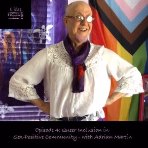 Beautiful social movements have seen the growth of positive social spaces for both queer and swinger or polyamorous communities. While many lesbian, gay, bisexual, transgender and queer spaces are sexually open, not all sex-positive swinger or polyamorous spaces feel safe and welcoming to queer participants. In this episode, Adrian Martin, a long-time community organizer with a foot in both worlds, explores how sex-positive community organizations and social groups can create a more inclusive environment for queer and trans participants. Adrian describes dynamics they have seen play out preventing queer and trans people from feeling supported in sex-positive spaces. They delve into examples of spaces where beautiful choices were made to create environments that were more inclusive of diverse genders and sexual orientations.