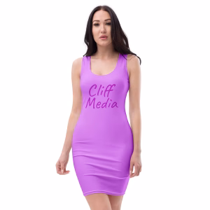 Cliff Media Bodycon Dress