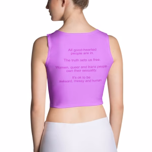 Cliff Media Active Crop Top