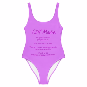 Cliff Media One-Piece Swimsuit
