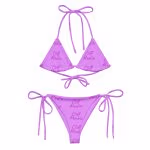 Cliff Media String Bikini