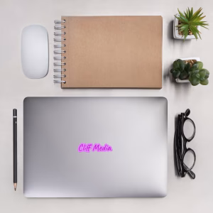 Cliff Media 4" Logo Sticker
