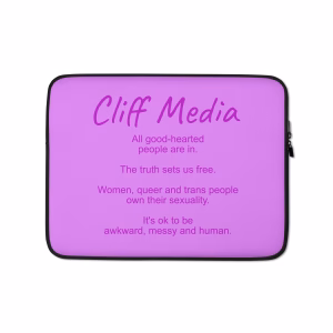 Cliff Media Laptop Sleeve