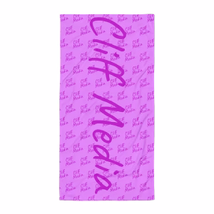 Cliff Media Beach Towel