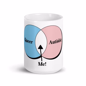Queer, Autistic, Me! Mug